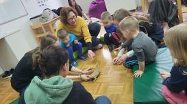 Prostovoljci BIC Ljubljana na obisku pri ukrajinskim otrokom