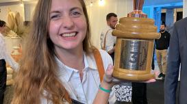 Eva Bogdan 3. mesto na Barcaffe Barista CUP 2024