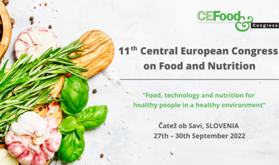 BIC Ljubljana sodeluje pri 11th Central European Congress on Food and Nutrition
