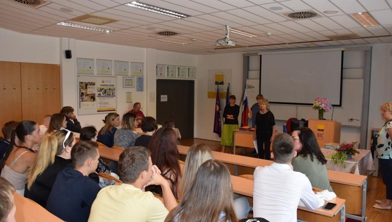 Podelitev spričeval poklicne mature na BIC Ljubljana, Živilski šoli 2024